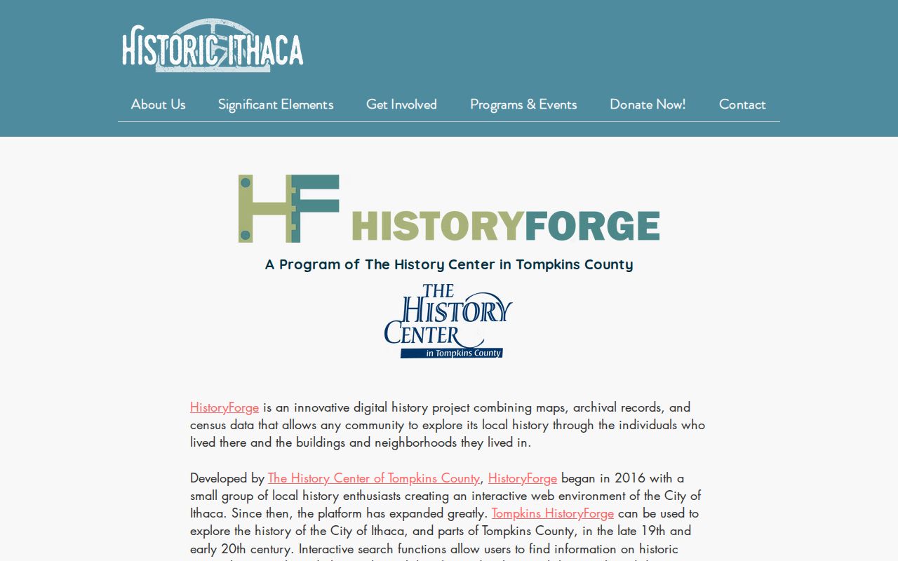Ithaca previous residents HistoryForge people and places search